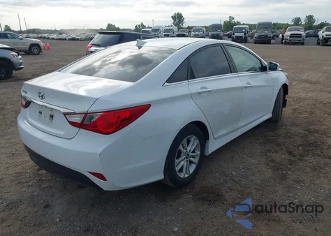 2014 Hyundai Sonata Gls z USA, uszkodzony, nr VIN 5NPEB4AC7EH871701